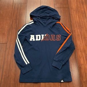 Adidas Long Sleeved T-Shirt Hoodie